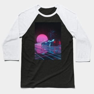 F40 sunset Baseball T-Shirt